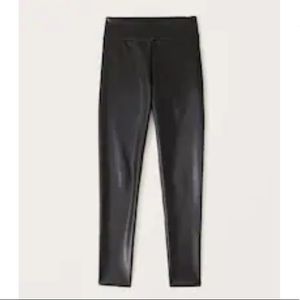 Abercrombie Leather Leggings